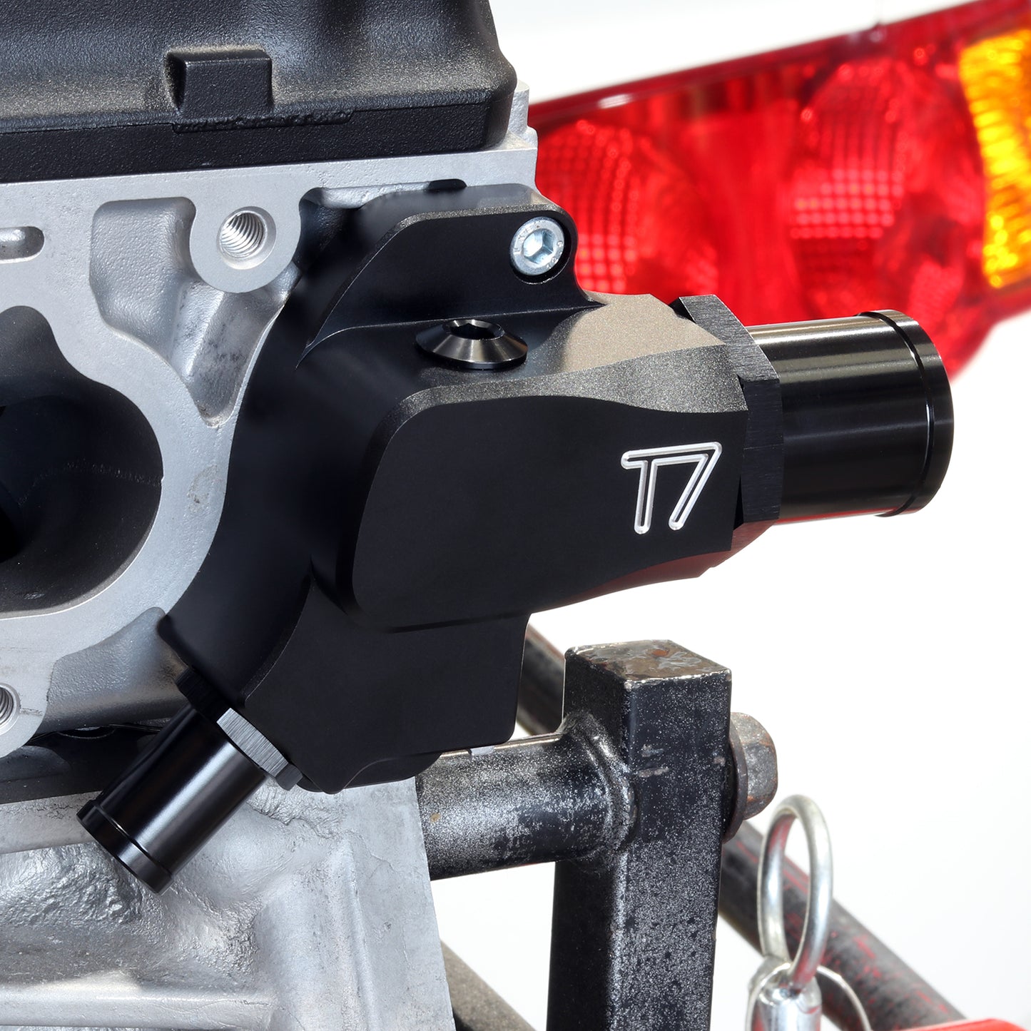 T7Design K20 FWD Water Neck Outlet (Black) SUITS FWD