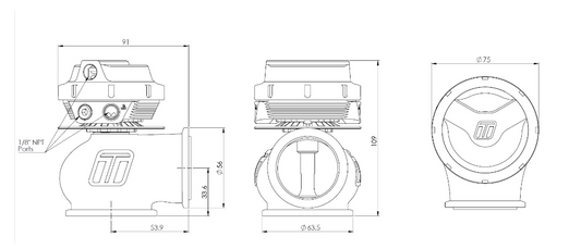 TurboSmart Hypergate 45 Litre