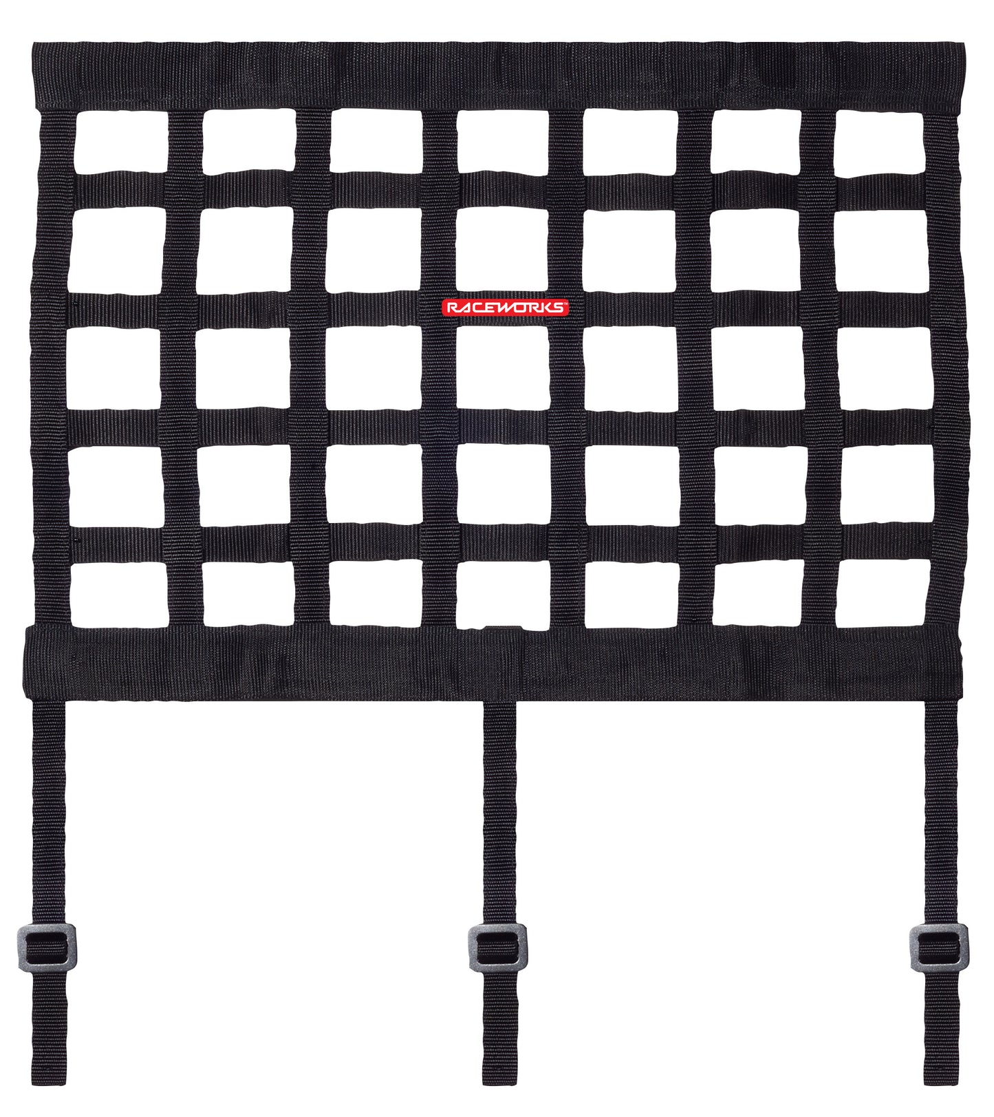 Black 18" x 24" Window Net with Straps