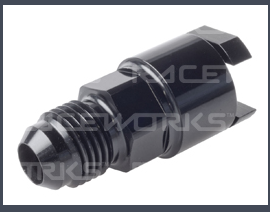 Raceworks Alloy -6AN EFI Locking Type QUICK CONNECT FEMALE FITTING SUITS HONDA 5/16 FUEL FITTINGS