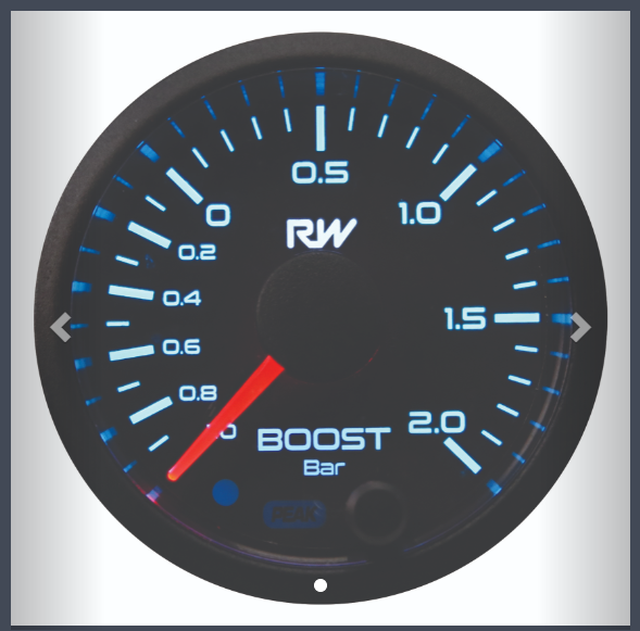 Boost Bar Racing RACEWORKS 52MM ELECTRONIC BOOST/VAC GAUGE (BAR) KIT – Spool Up