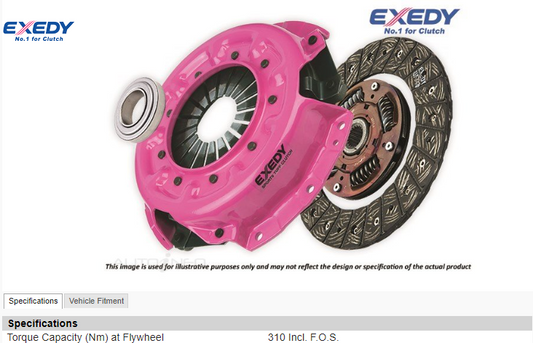 EXEDY- CL9 HEAVY DUTY Replacement Clutch Kit  HCK-7506HD